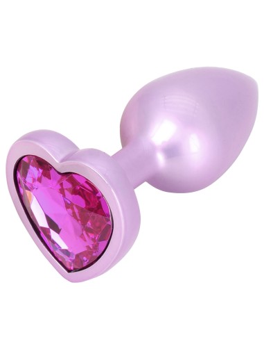 Plug Bijou Time to Shine 6 x 2.7cm Rose | FetishXplore