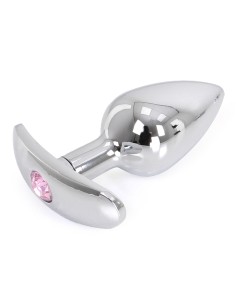 Plug Bijou Anal Curve 6 x 2.8cm Bijou Rose | FetishXplore