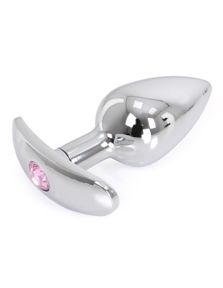 Bijou Anal Plug with Curve Base 6 x 2.8 cm - Bijou Rose