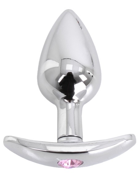 Bijou Anal Plug with Curve Base 6 x 2.8 cm - Bijou Rose