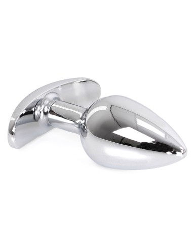 Plug Bijou anal with Curve base 6 x 2.8 cm - Bijou Violet