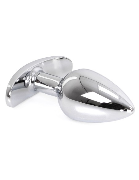 Plug Bijou anal with Curve base 6 x 2.8 cm - Bijou Violet