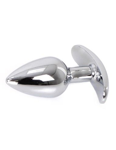 Plug Bijou anal with Curve base 6 x 2.8 cm - Bijou Violet