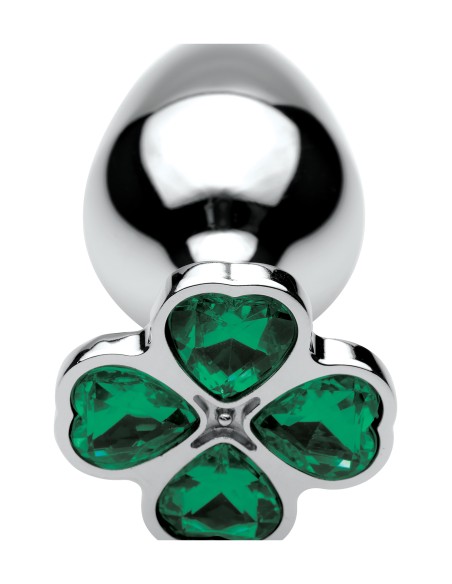Lucky Gem Clover Jewelry Plug 7.5 x 3.2 cm
