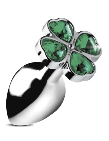 Lucky Gem Clover Jewelry Plug 9 x 4 cm