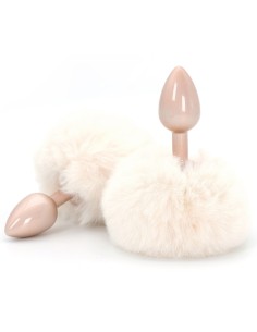 Plug Queue de Lapin Enchanting Bunnytail 5 x 2.8cm | FetishXplore