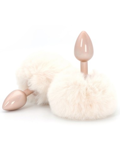 Plug Queue de Lapin Enchanting Bunnytail 5 x 2.8cm | FetishXplore