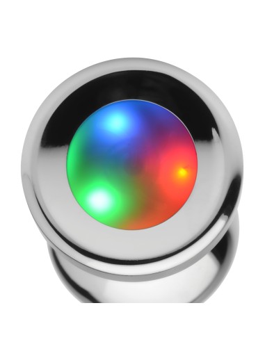Luminous jewel plug 8 x 3.4 cm