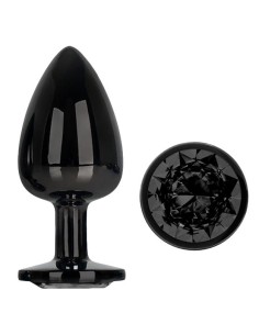 Plug Bijou AfterDark L 8 x 4cm Noir | FetishXplore