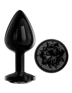 Plug Bijou AfterDark M 7 x 3.3cm Noir | FetishXplore