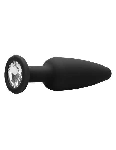 Plug Bijou Silicone Cone Diamond 9 x 3cm | FetishXplore