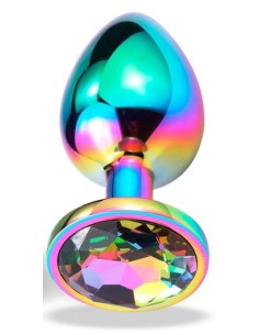 Plug Bijou Space Journey L 8 x 4cm Multicolore | FetishXplore