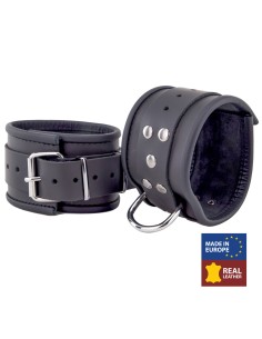 Menottes Cuir Chevilles Noir BDSM - The Red | FetishXplore 2