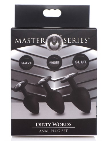Dirty Words 3 plugs kit