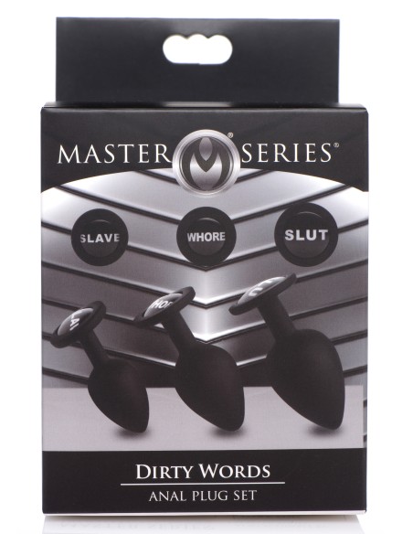 Dirty Words 3 plugs kit