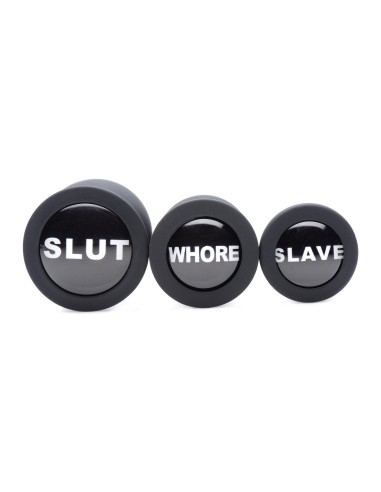 Dirty Words 3 plugs kit