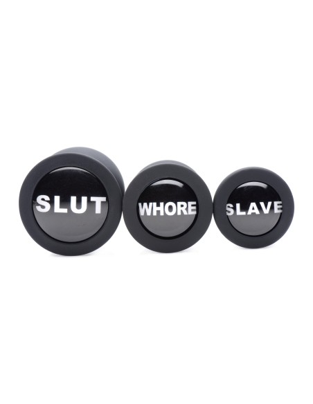 Dirty Words 3 plugs kit