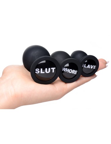 Dirty Words 3 plugs kit
