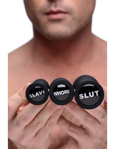 Dirty Words 3 plugs kit