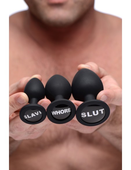 Dirty Words 3 plugs kit