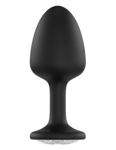 Plug Bijou Geisha Diamond 7 x 3.2cm Noir | FetishXplore