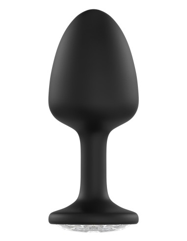 Plug Bijou Geisha Diamond 7 x 3.2cm Noir | FetishXplore