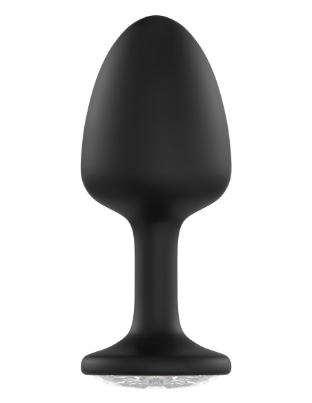 Plug Bijou Geisha Diamond 7 x 3.2cm Noir | FetishXplore