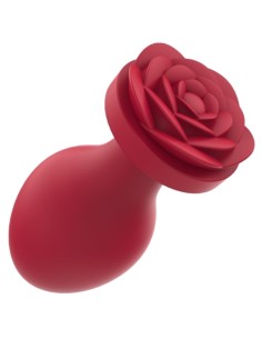 Lot de 3 Plugs Bijou Rosa Roses Rouge | FetishXplore 2