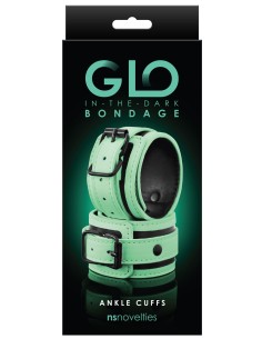 Menottes Chevilles Fluorescentes GLO BDSM Ajustables | FetishXplore 2