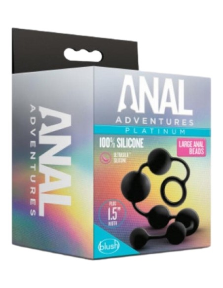 Boules Anales Anal Adventures Beads Large 30 x 3,8 cm | FetishXplore
