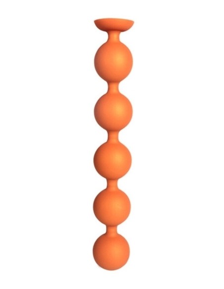 Boules Anales Bulby Butt M 30 x 4,7 cm Orange | FetishXplore