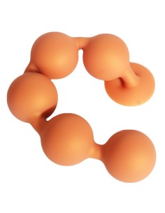 Boules Anales Bulby Butt L 36 x 5,7 cm Orange | FetishXplore 2