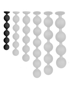 Boules Bulby Butt 25 x 4 cm Noires | FetishXplore