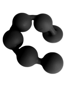 Boules Anales Bulby Butt M 30 x 4,7 cm Noires | FetishXplore 2