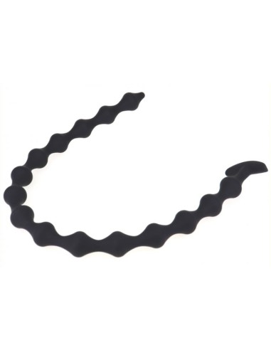Long Dildo Thin Beads 55 x 2.3cm