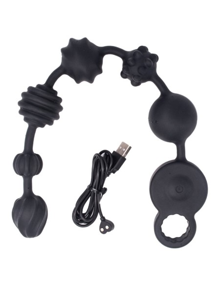 Vibrating anal balls Beads Vibes M 36 x 4.5cm