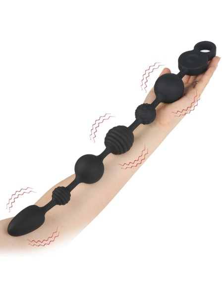 Vibrating anal balls Beads Vibes M 36 x 4.5cm