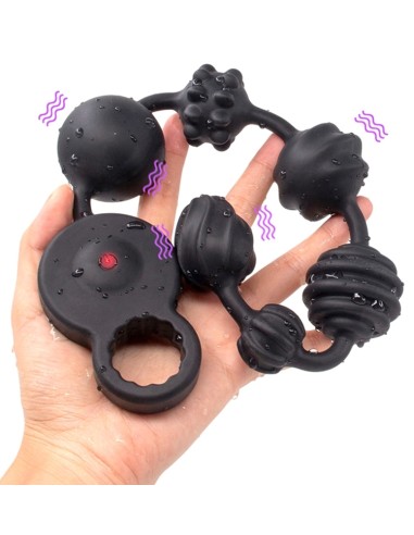 Vibrating anal balls Beads Vibes M 36 x 4.5cm