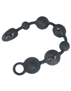 Boules Anales Vibrantes Beads Vibes S 28 x 3,5 cm | FetishXplore