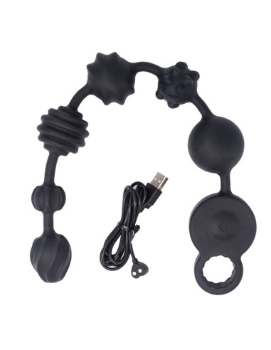 Vibrating anal balls Beads Vibes S 28 x 3.5cm