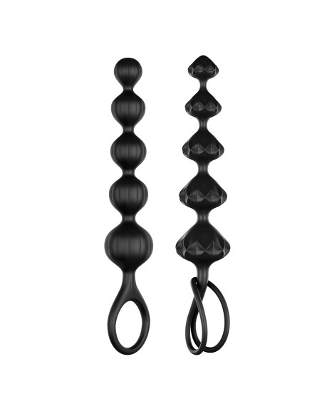 Kit of 2 Satisfyer beads - Black