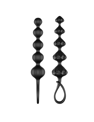 Kit of 2 Satisfyer beads - Black