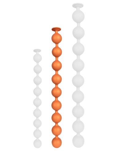 Boules Nocty M 55 x 4,5 cm Orange | FetishXplore