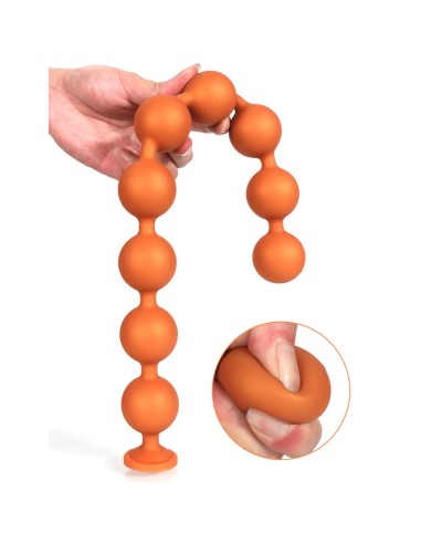 Boules Nocty M 55 x 4,5 cm Orange | FetishXplore