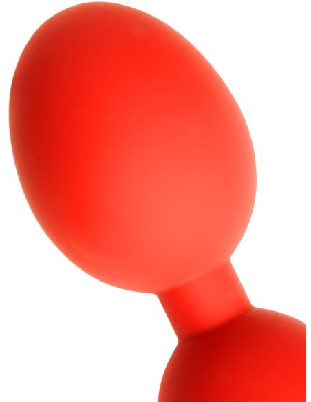 Boules Anales Stretch Eggs M 45 x 5 cm Rouges | FetishXplore