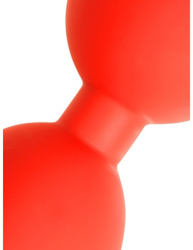 Boules Anales Stretch Eggs M 45 x 5 cm Rouges | FetishXplore