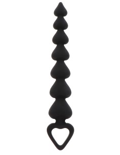 Chapelet Anal Heart Beads 18 x 3,4 cm | FetishXplore