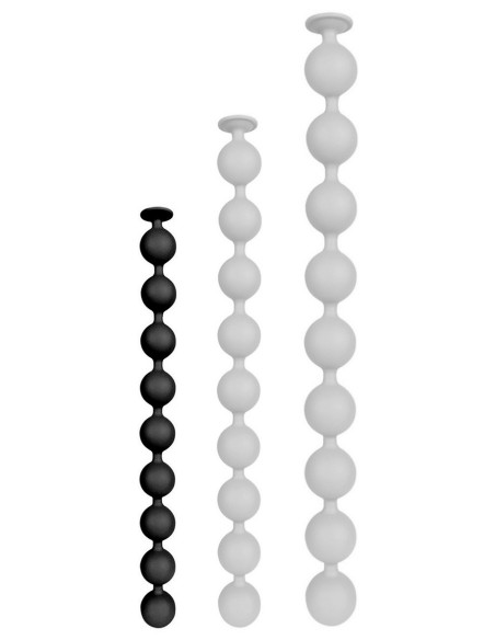 Boules Anales Nocty S 45 x 3,6 cm Noires | FetishXplore