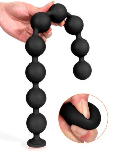 Boules Anales Nocty S 45 x 3,6 cm Noires | FetishXplore 2