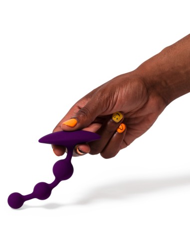 Boules Anales Amp 11,5 x 2,5 cm Violet | FetishXplore